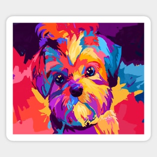 Shih tzu dog Sticker